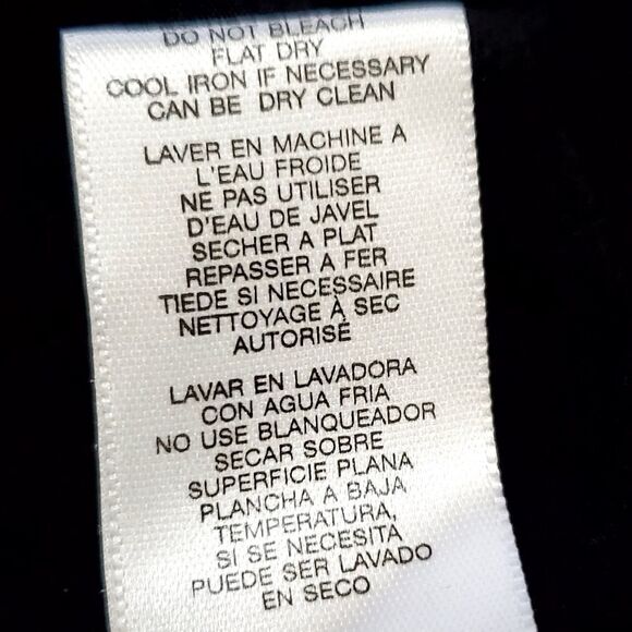 🔺️Michael Kors Black Braided Neckline Tanktop Small - Picture 9 of 9